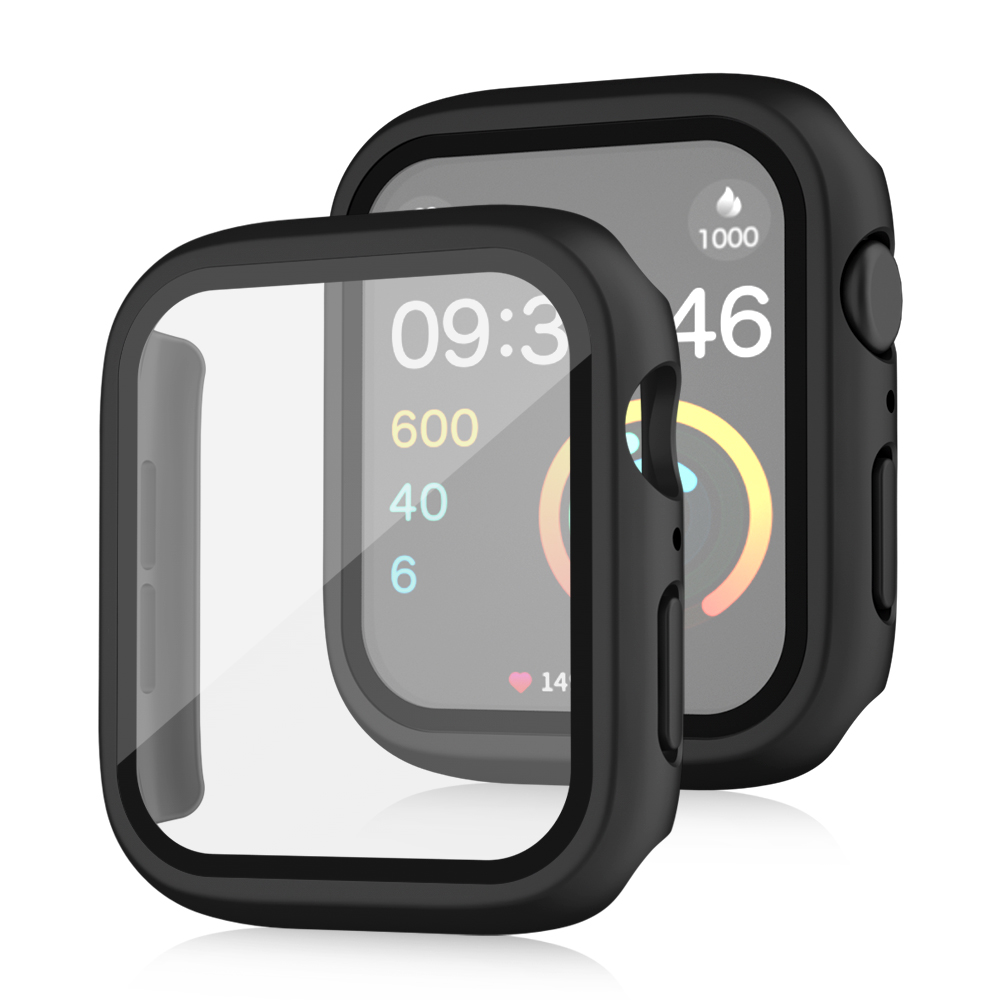 Apple Smartwatch Accessories - 강화유리+커버 애플워치 케이스 45mm 44mm 42mm