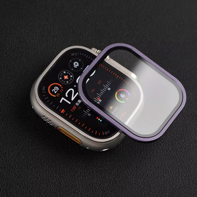 Smartwatch Case - Apple Watch Ultra 49mm 티타늄 금속