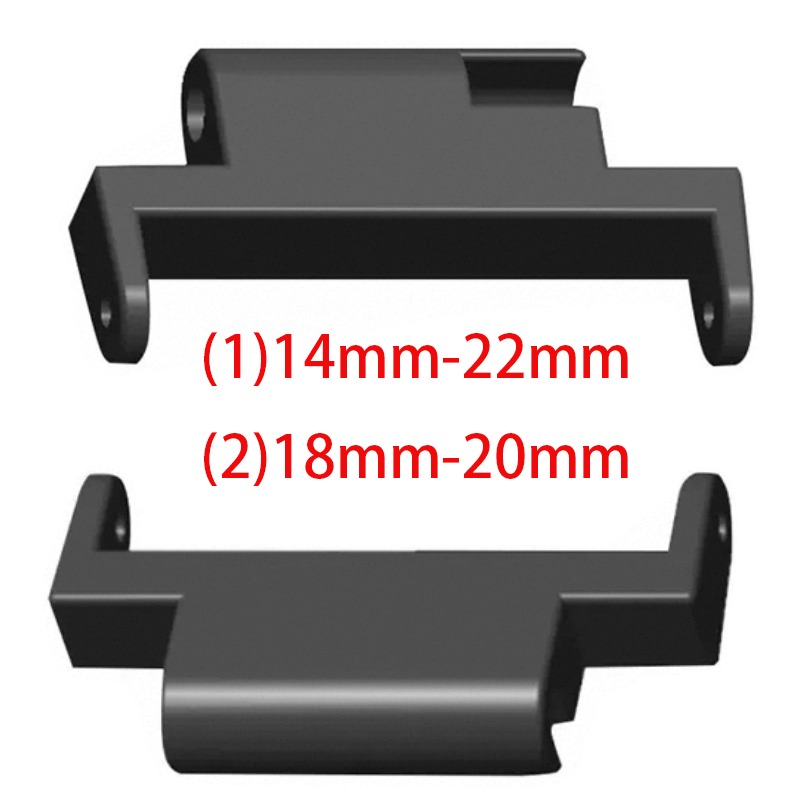 Watch Band Connector - 2pcs 18mm ~ 20mm 14mm ~