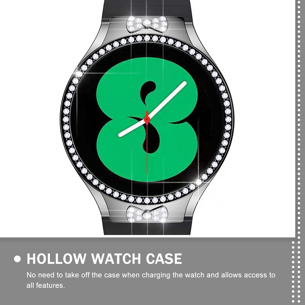 Smartwatch Case - 속이 빈 보호대용 반짝이는 글리터 시계