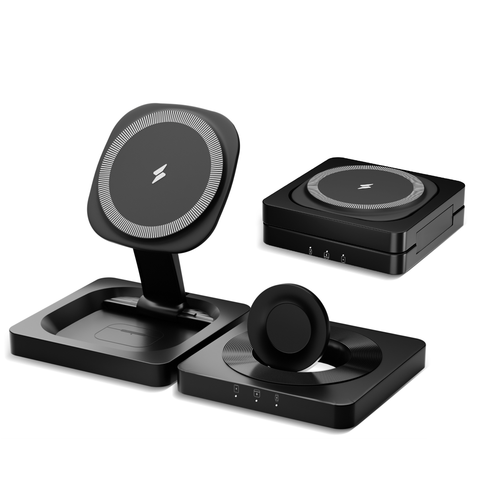 Smartwatch X - 3 in 1 15W 무선 충전기