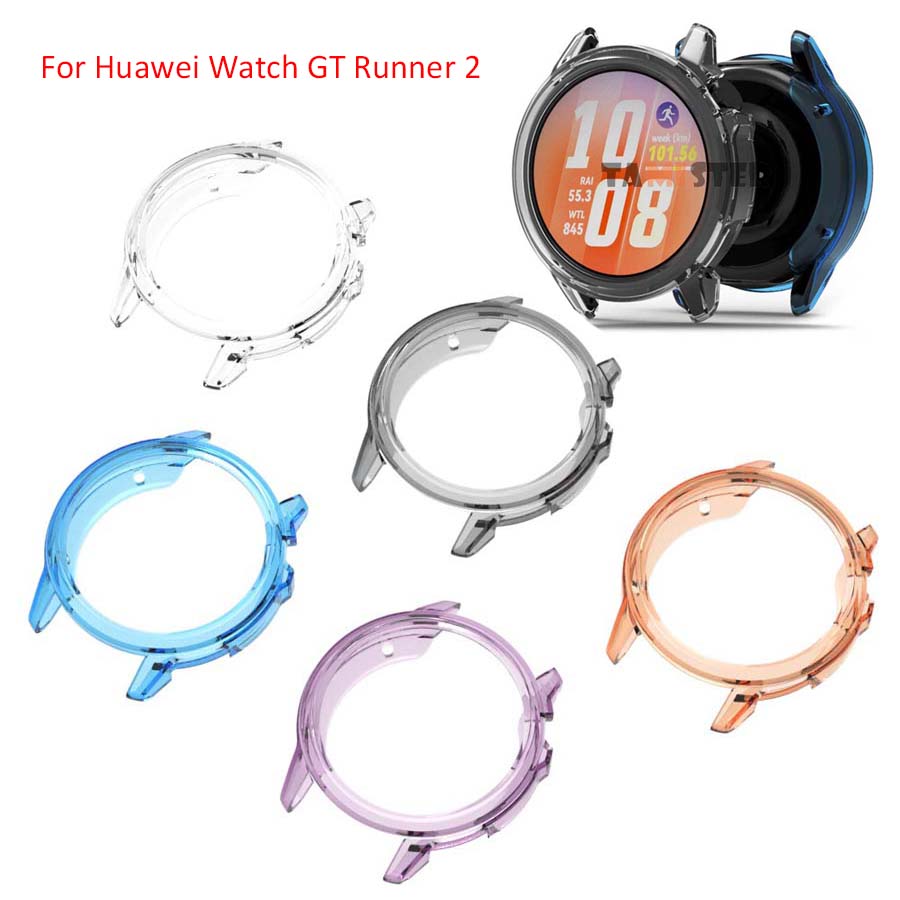 화웨이 워치 GT 러너 2 케이스 커버 TPU 보호 쉘 - Titan Smartwatch Accessories 리뷰 및 가격