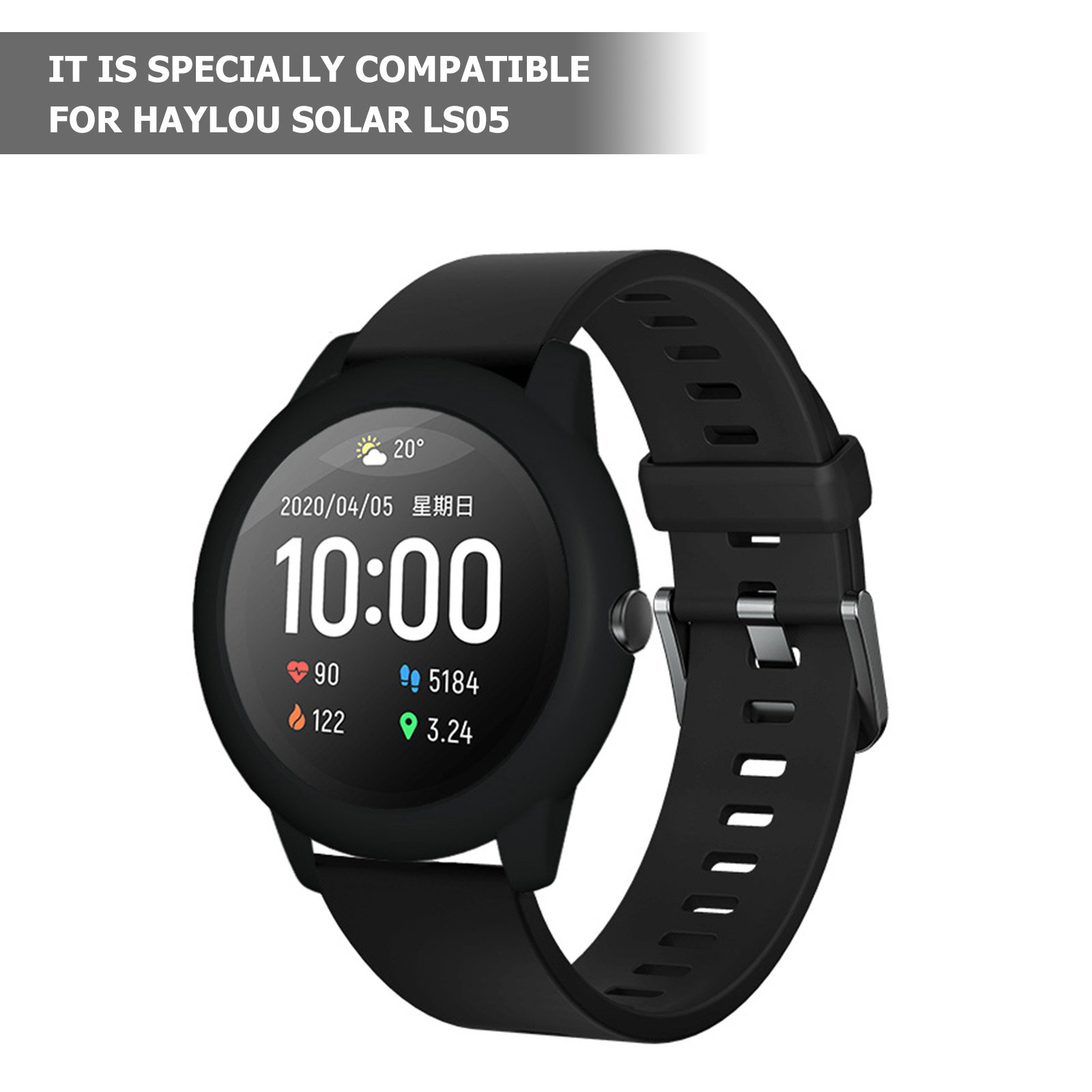1개 금속 색상 시계 케이스, 솔라 LS05 스마트워치 - Smartwatch Case 리뷰 및 가격