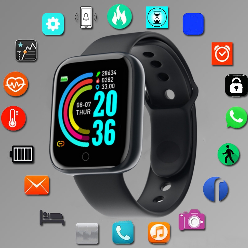 스마트 워치 남녀공용 스포츠 모드 음악 제어 칼로리 거 - Silicone Band Replacement 리뷰 및 가격