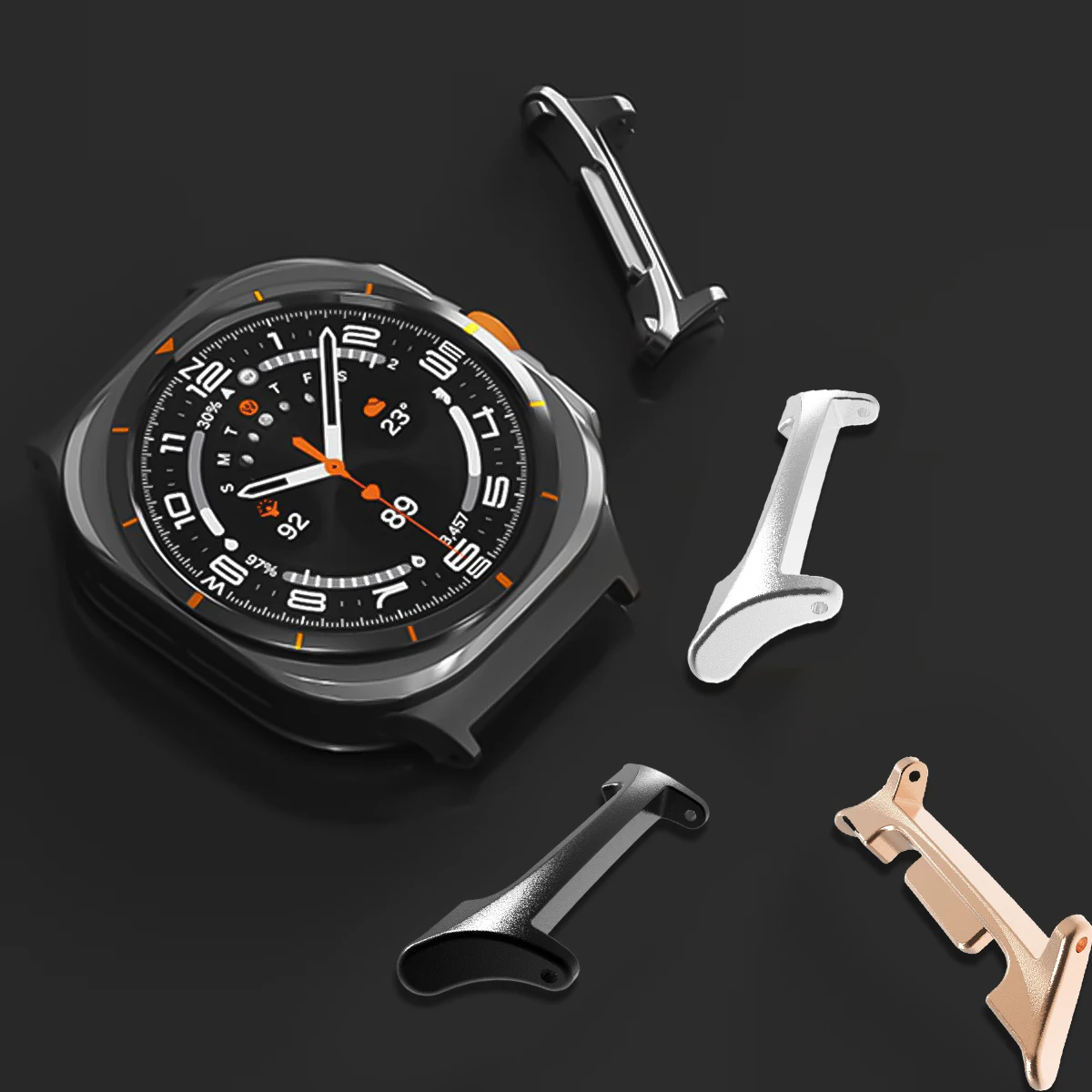 삼성 갤럭시 시계 8 용 어댑터 40/44mm 8 클래 - Watch Band Connector 리뷰 및 가격