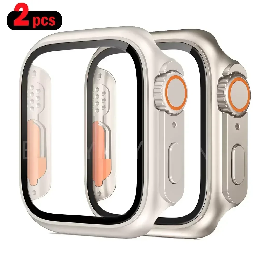 애플 워치 케이스용 강화 유리 및 커버, 범퍼 스크린  - Apple Smartwatch Accessories 리뷰 및 가격