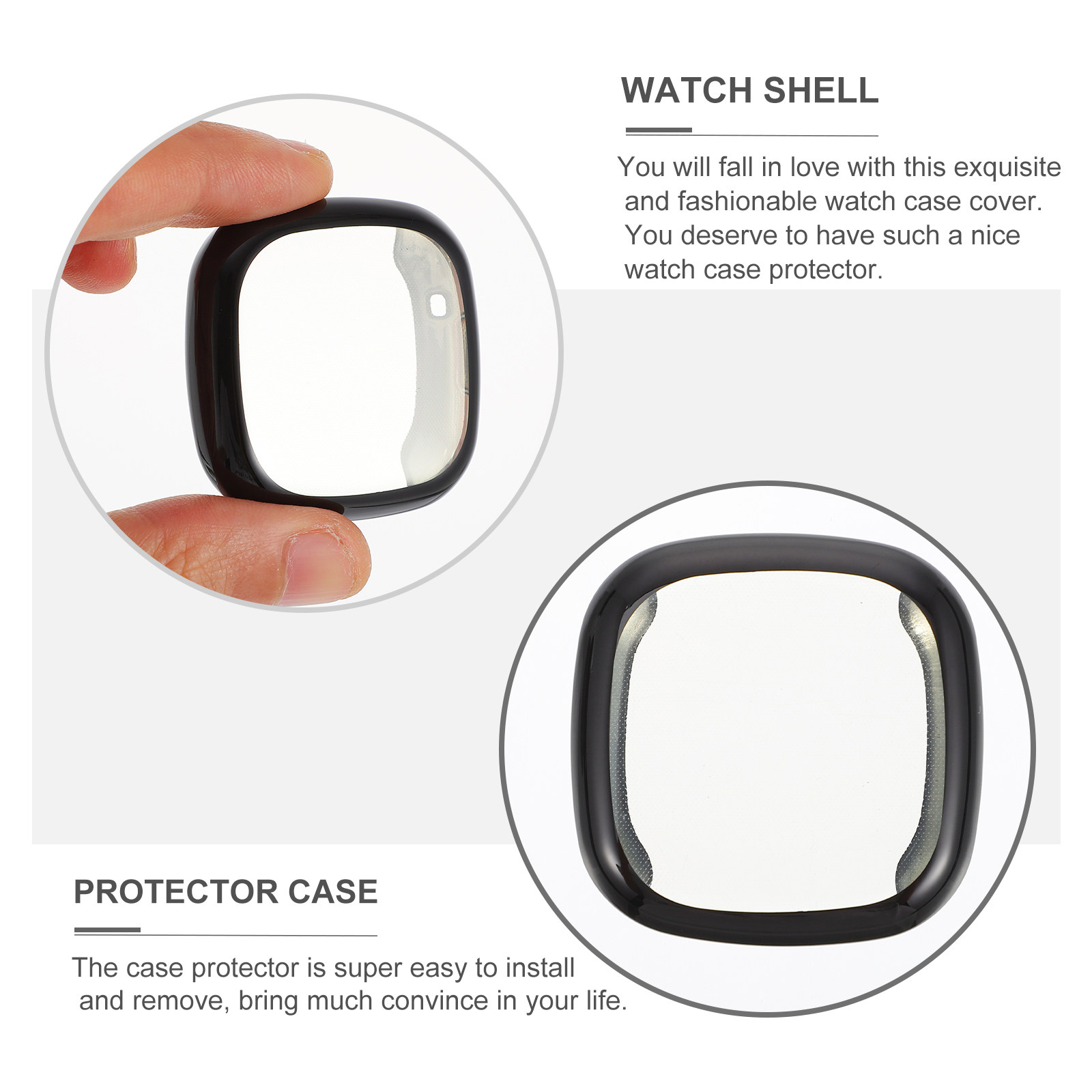4개 전기도금된 스마트워치 보호 케이스 절묘한 장인정신 - Smartwatch Case 리뷰 및 가격