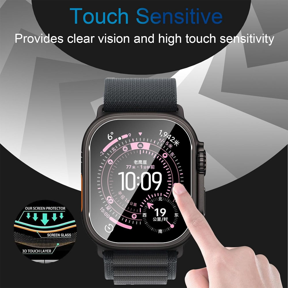 애플 워치 울트라 3 49mm 강화유리 스크린 보호 필 - Smartwatch Case 리뷰 및 가격