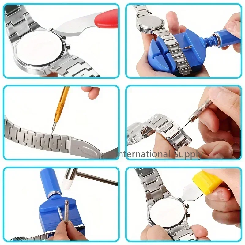 147개 시계 수리 도구 세트 시계 제작자 전문 키트  - Tool Kit Strap Change 리뷰 및 가격