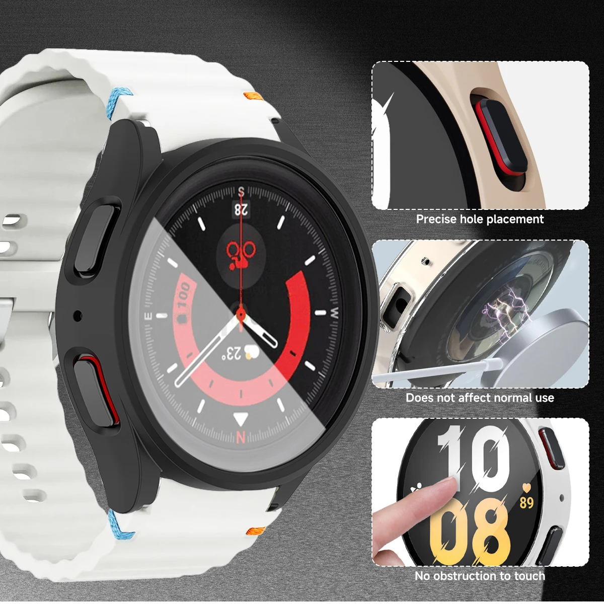 삼성 갤럭시 시계 7 용 실리콘 스트랩 Samrt 스트 - Silicone Band Replacement 리뷰 및 가격