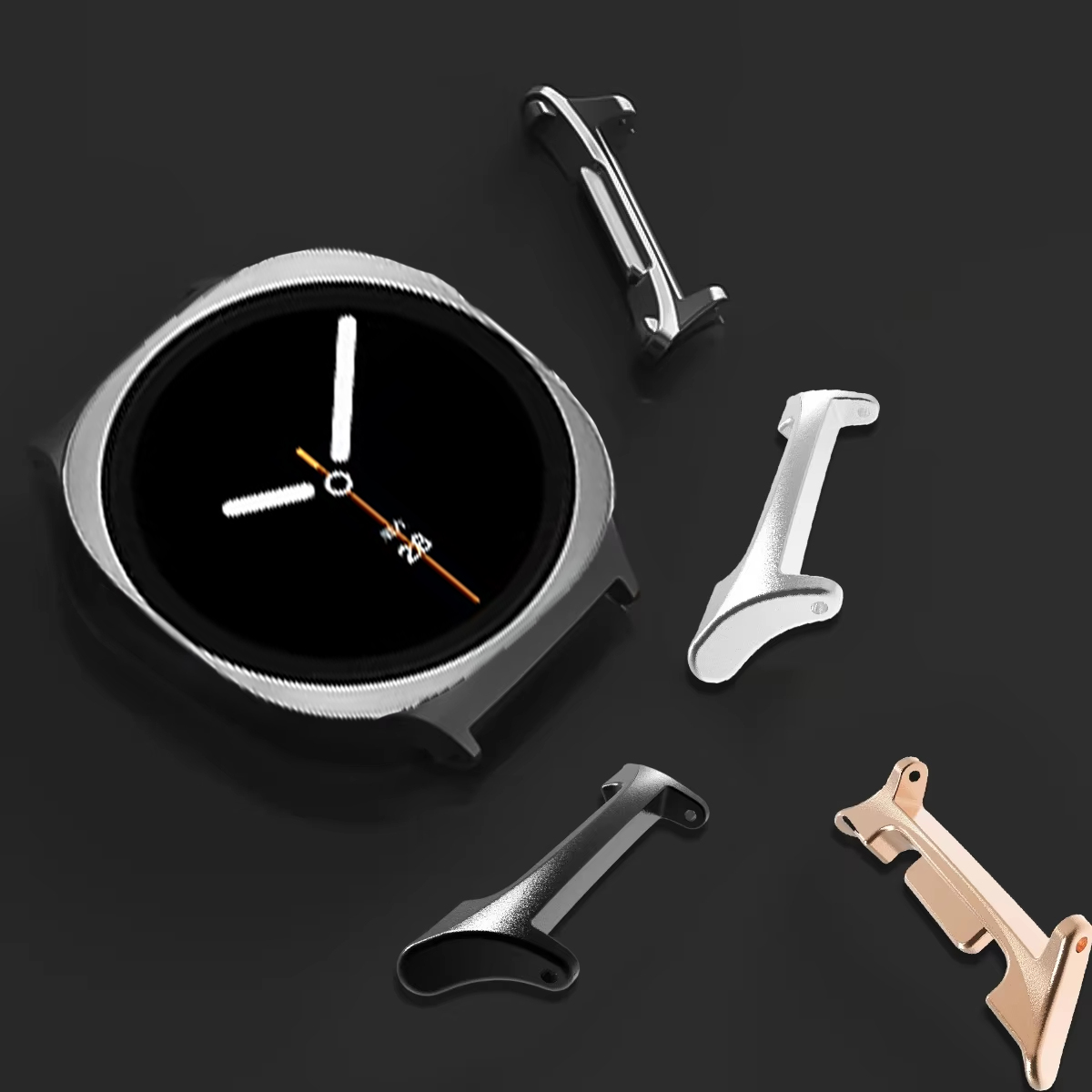 삼성 갤럭시 시계 8에 대 한 2PCS 어댑터 40mm - Smartwatch Straps & Accessories 리뷰 및 가격