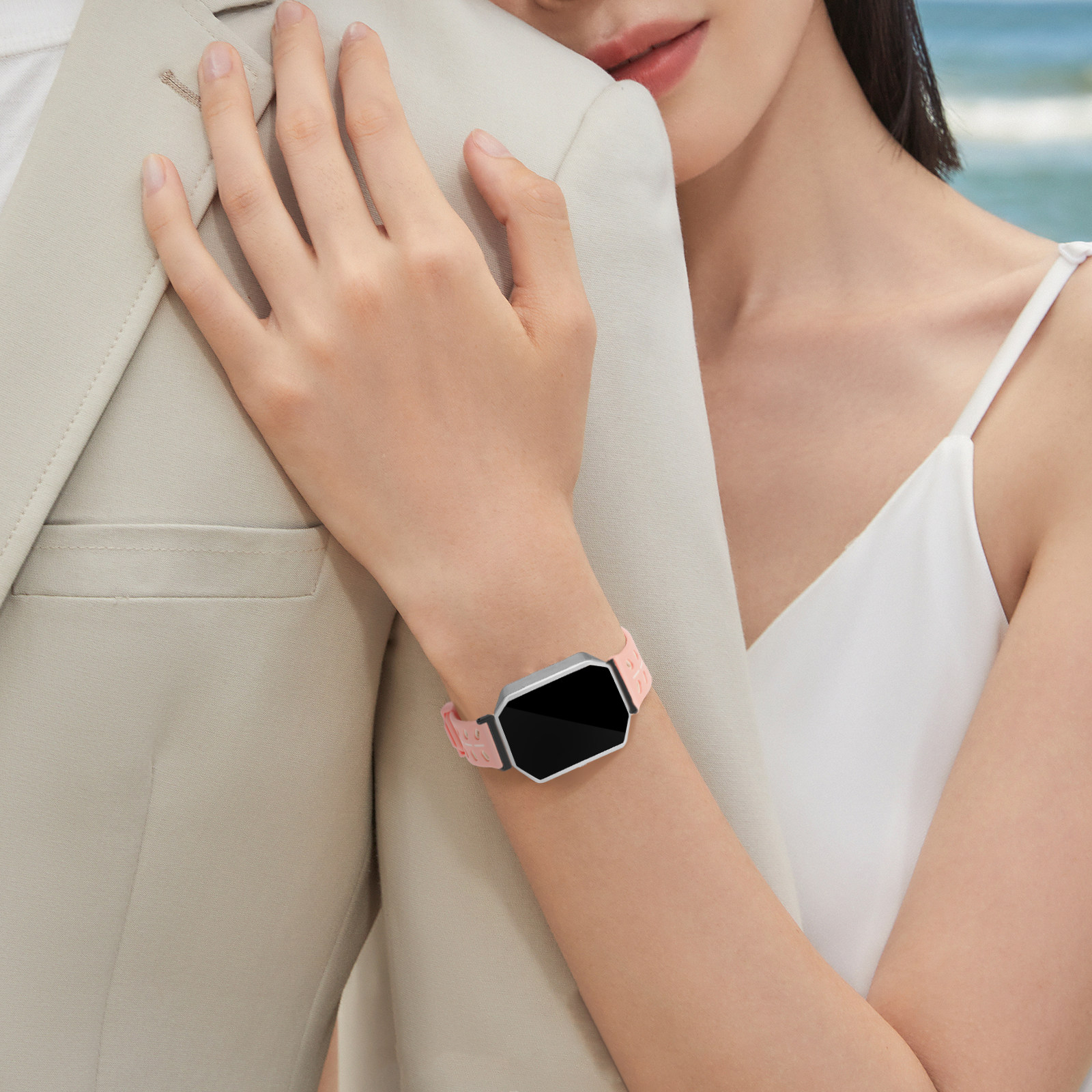 2Pcs 금속 시계 스트랩 커넥터 어댑터 시계 Fit  - Smartwatch Straps & Accessories 리뷰 및 가격