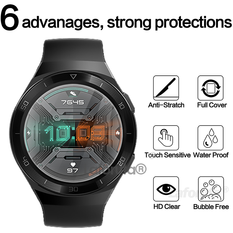 강화 유리 화웨이 워치 GT 2 e 46mm 보호 유리 - Titan Smartwatch Accessories 리뷰 및 가격