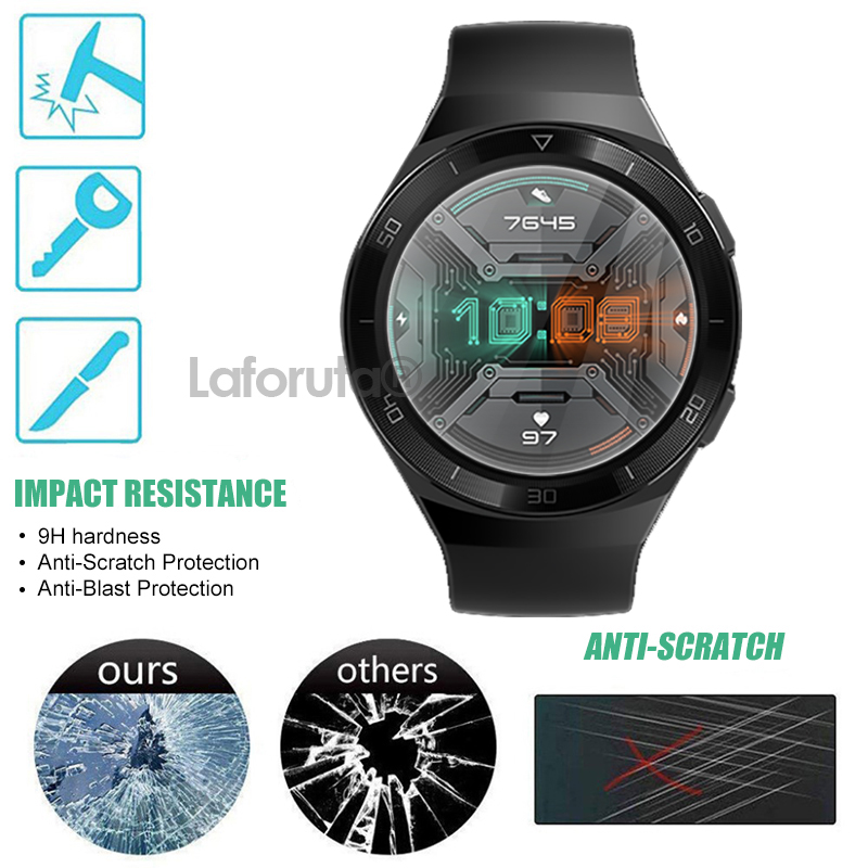 강화 유리 화웨이 워치 GT 2 e 46mm 보호 유리 - Titan Smartwatch Accessories 리뷰 및 가격