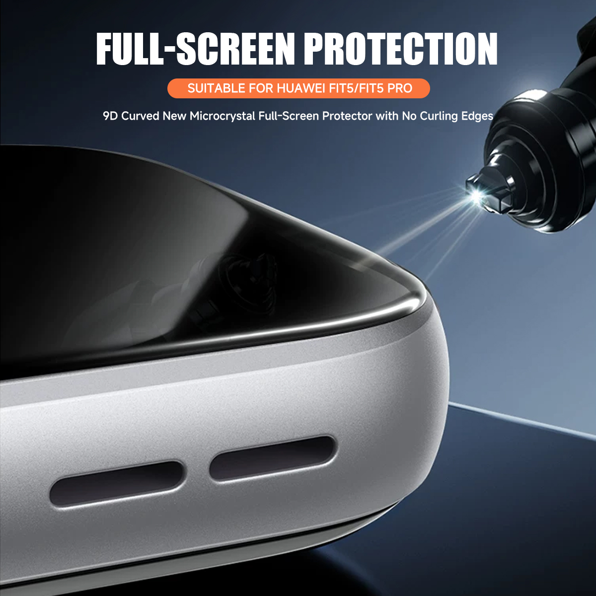 화웨이 워치 핏 5 5 프로용 3D 곡면 스크린 보호  - Huawei Smartwatch Accessories 리뷰 및 가격