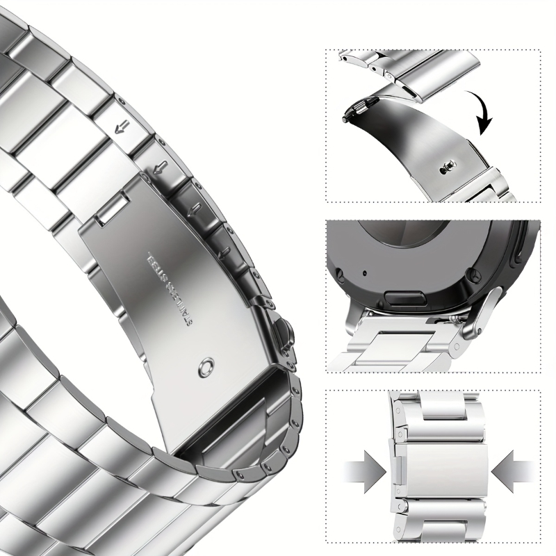 삼성 갤럭시 워치 8 클래식 46mm 메탈 시계줄 팔찌 - Titan Smartwatch Accessories 리뷰 및 가격