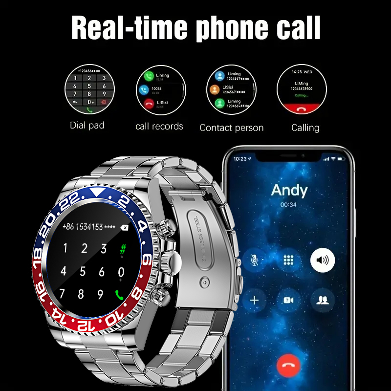 스마트 워치 Man 스마트 워치 AW12, 고급 럭셔리 - Smartwatch X18 리뷰 및 가격