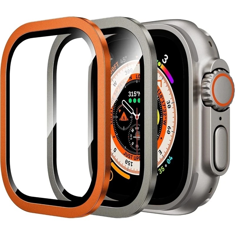 애플 워치용 알루미늄 합금 케이스 및 강화 유리, 스크 - Smartwatch Case 리뷰 및 가격