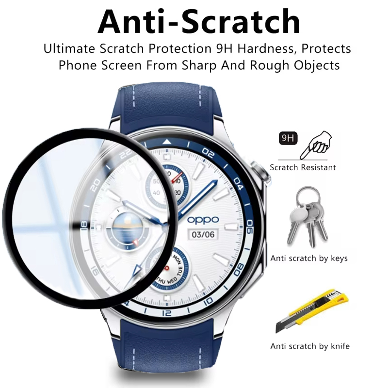 OPPO Watch X 용 화면 보호기 안티 스크래치  - Smartwatch X 리뷰 및 가격