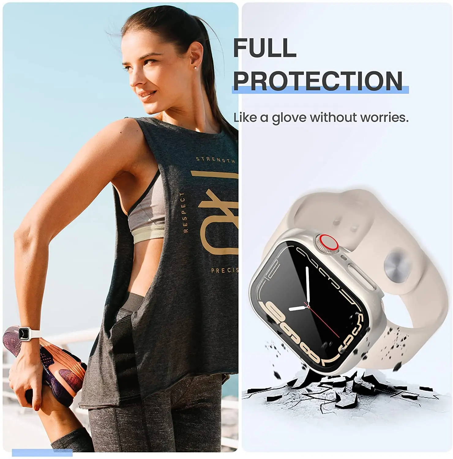 애플워치 강화유리 커버 3팩 (9, 8, 7, 6, 5 - Apple Smartwatch Accessories 리뷰 및 가격