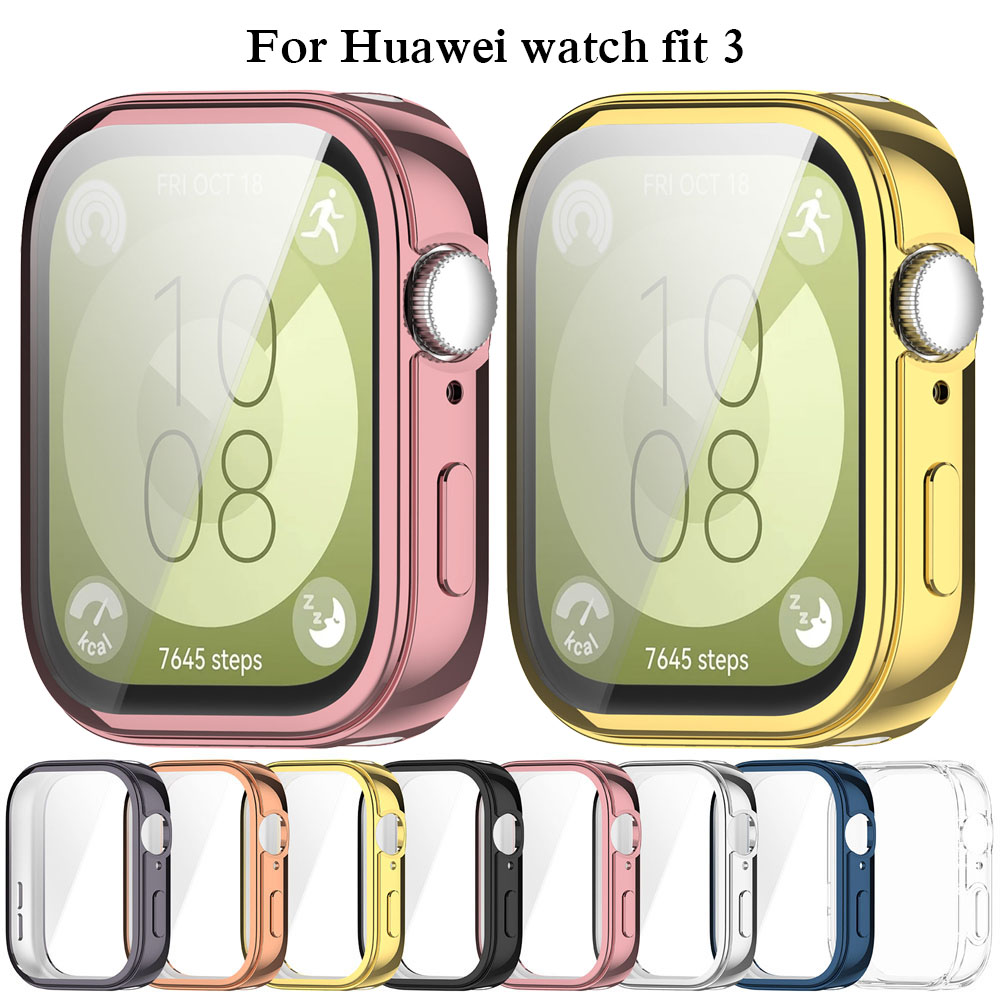 화웨이 워치 핏 3 용 TPU 보호 케이스, 충격 방지 - Huawei Smartwatch Accessories 리뷰 및 가격
