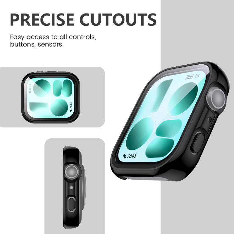 화웨이 워치 핏 5 / 5Pro용 유리+케이스, 강화유 - Huawei Smartwatch Accessories 리뷰 및 가격