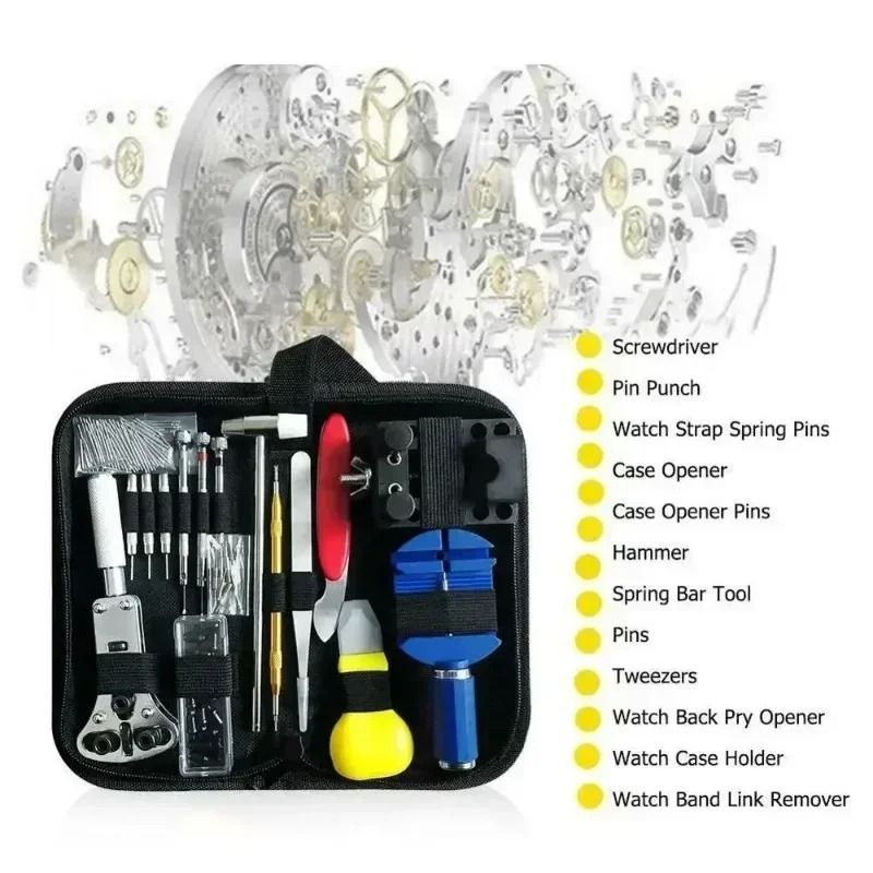 147종 시계 수리 도구 세트 시계 배터리 교체 스트랩 - Tool Kit Strap Change 리뷰 및 가격
